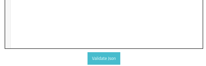 JSON Validator Button