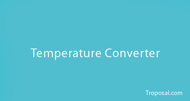 Temperature Converter