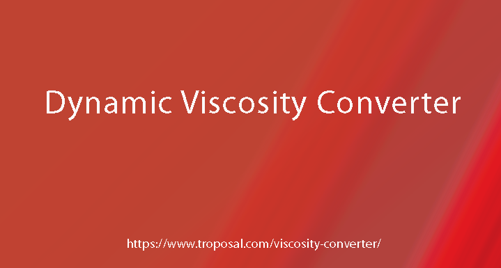 Viscosity Converter